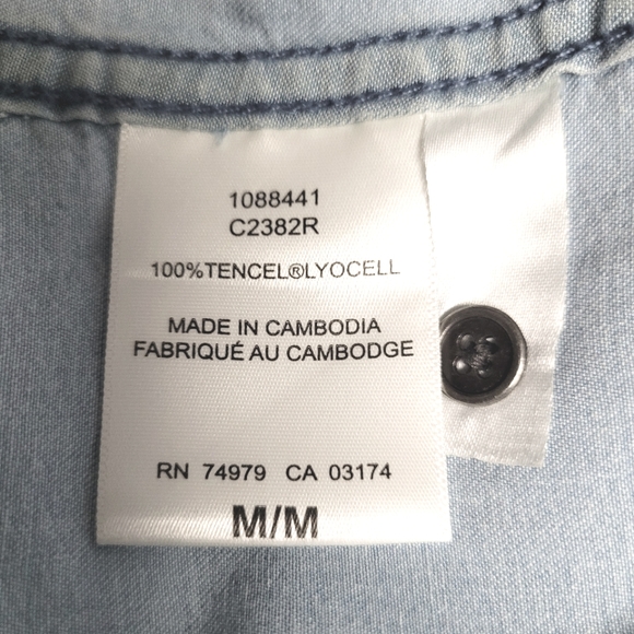 NWT Parasuco Jean's Denim Belted Dress. - Picture 13 of 16